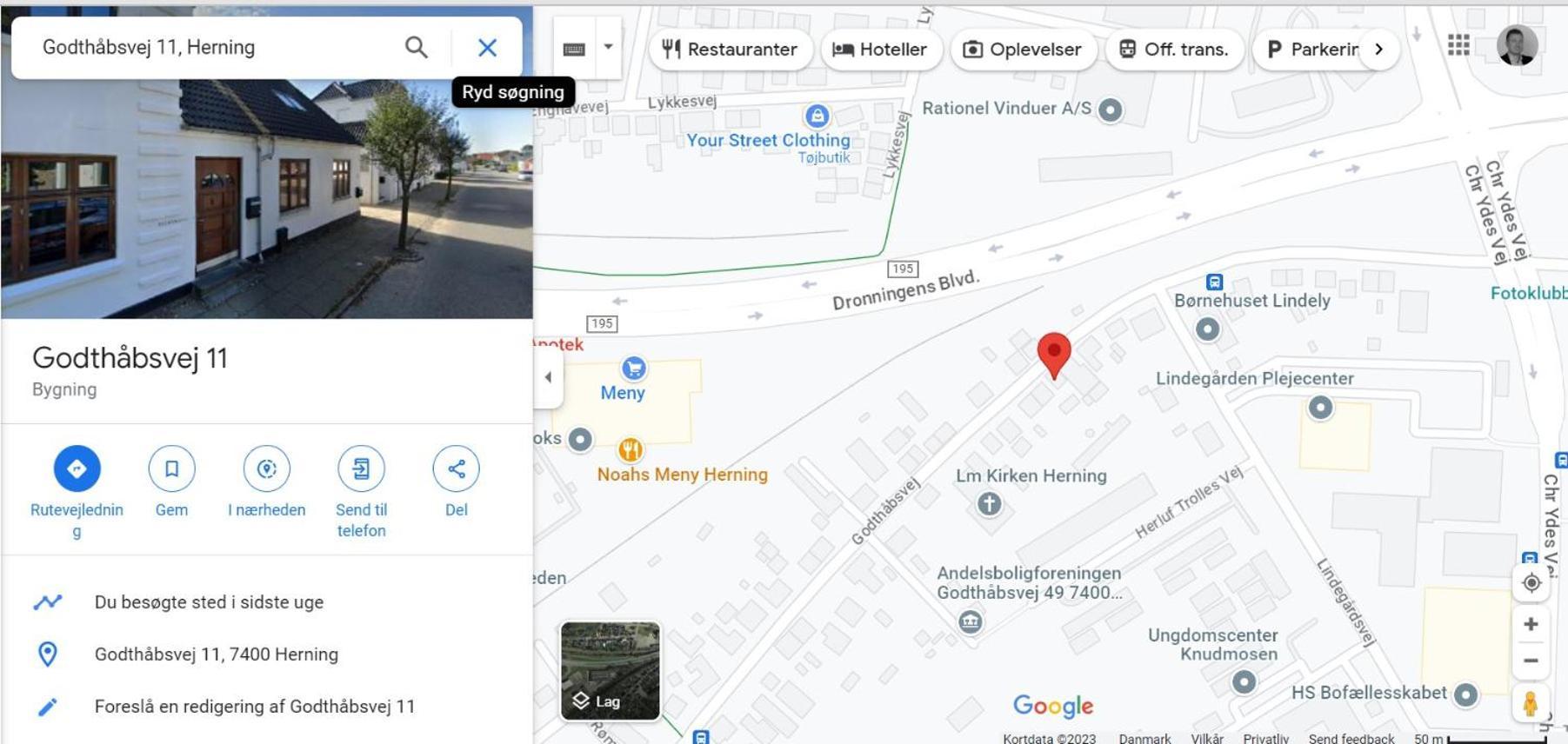 Taet Pa Centrum & Mch/Boxen - Huset Nr. 11 Herning Dış mekan fotoğraf